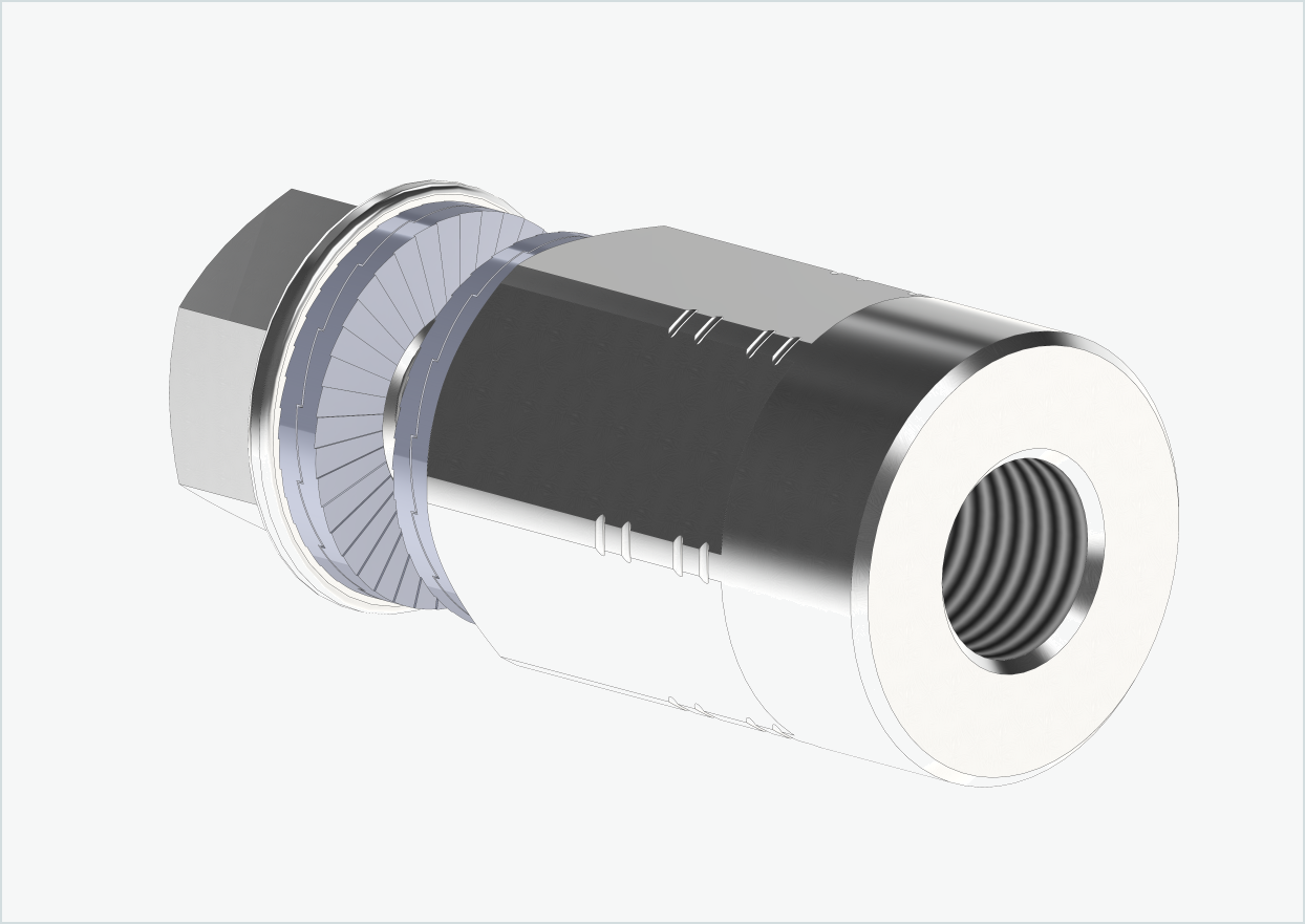 Adattatore per asse massiccio - FG 10,5 - (13/32 x 26)