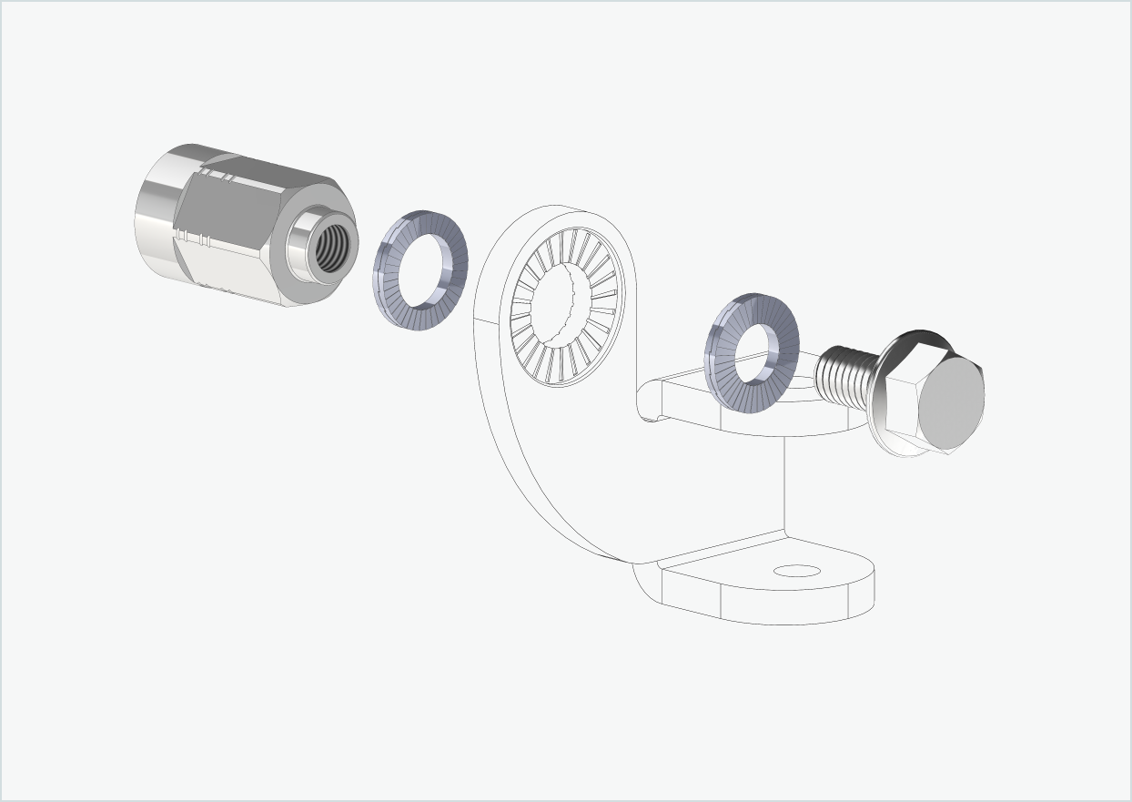 Adattatore per asse massiccio - FG 10,5 - (13/32 x 26)