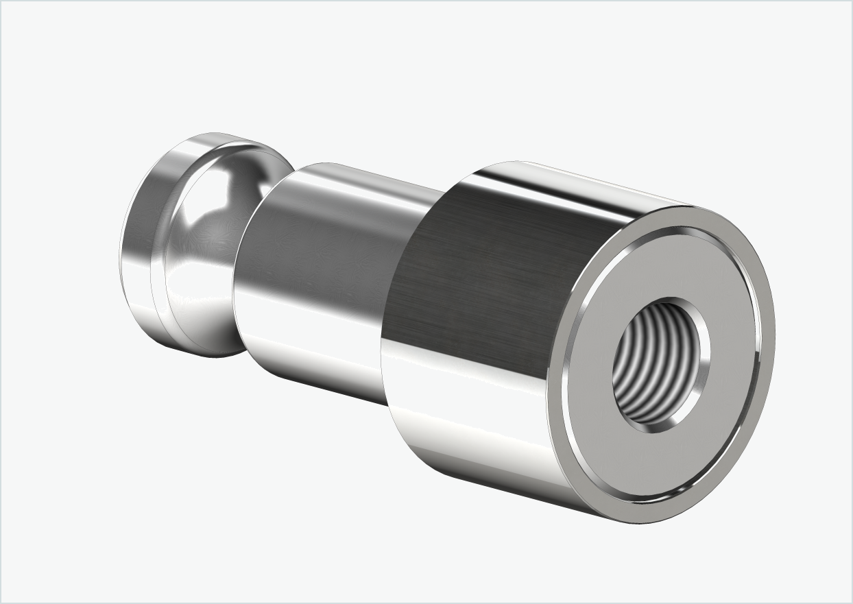 Adattatore per asse pieno - FG 9,5 - (3/8 x 26) | per rimorchi Croozer dal 2018
