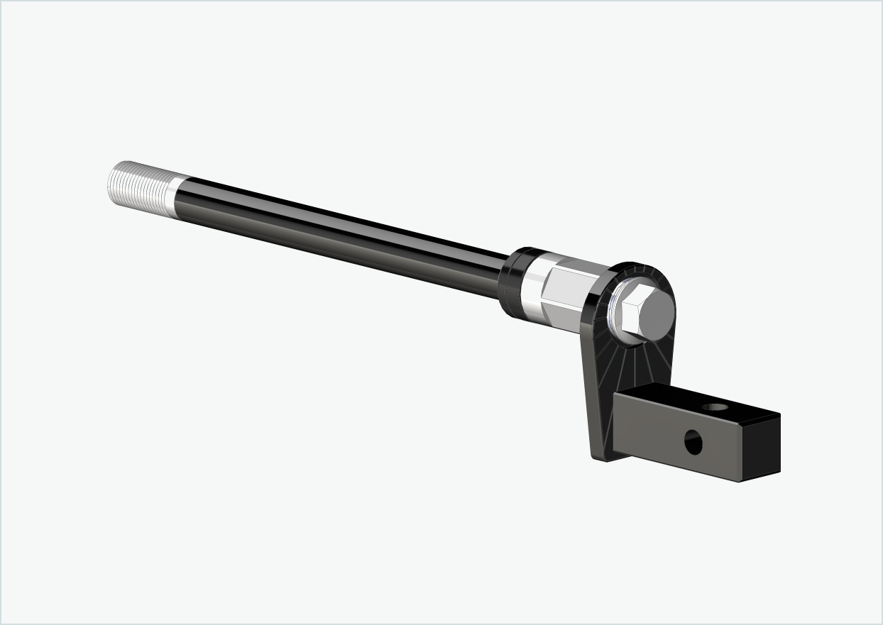 Asse passante Syntace (X-12) con adattatore universale / M12 x 1,50