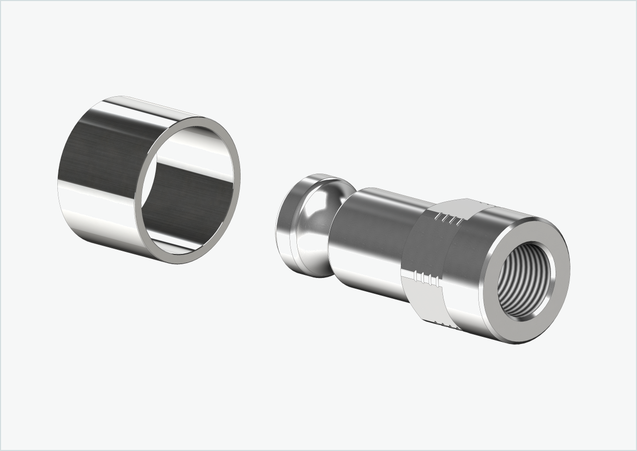 Adattatore per asse massiccio - M12 x 1,00 | per rimorchi Croozer dal 2018