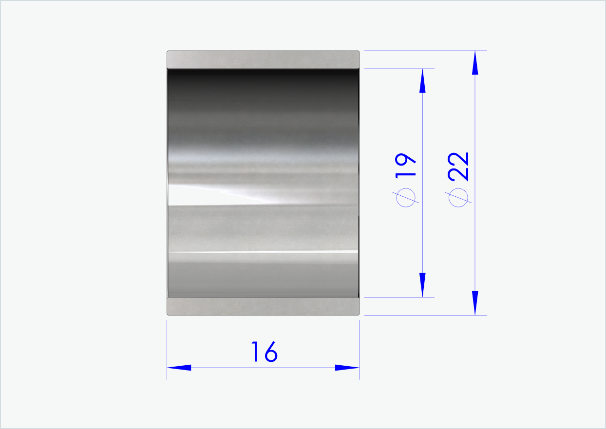 Manicotto di bloccaggio 16 mm