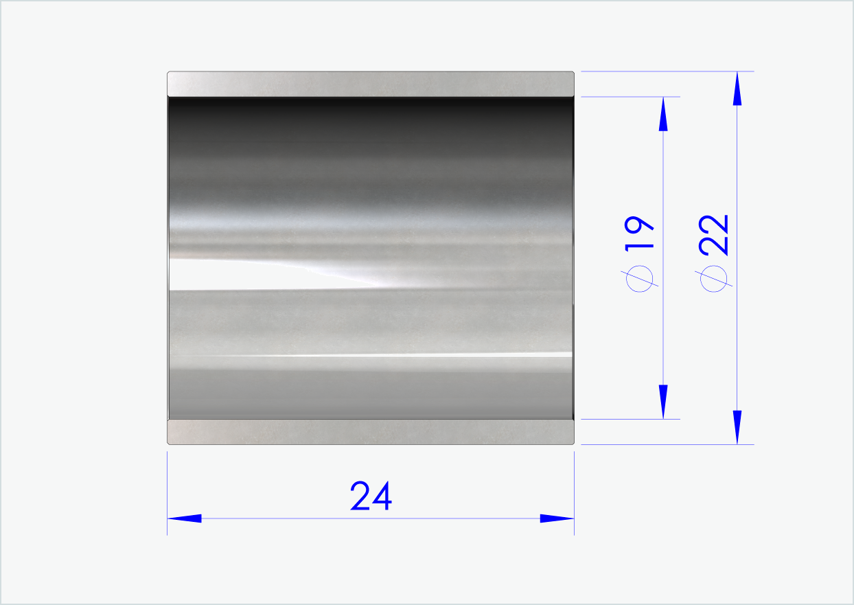 Manicotto di bloccaggio 24 mm