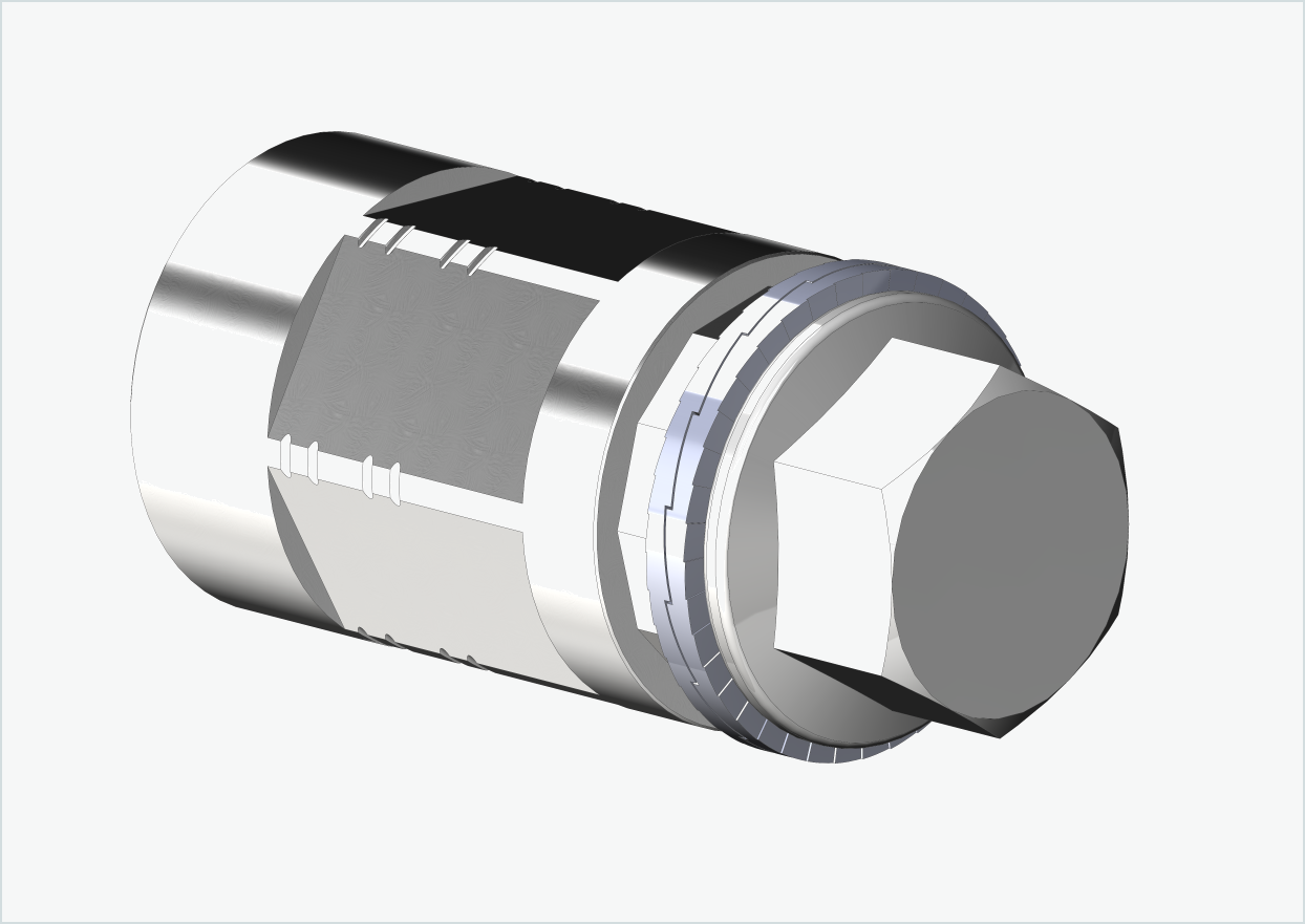 Adattatore per asse massiccio - FG 10,5 - (13/32 x 26)