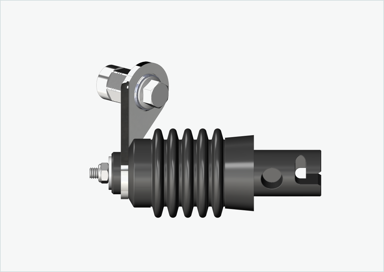 Adattatore per asse massiccio - M10 x 1,00