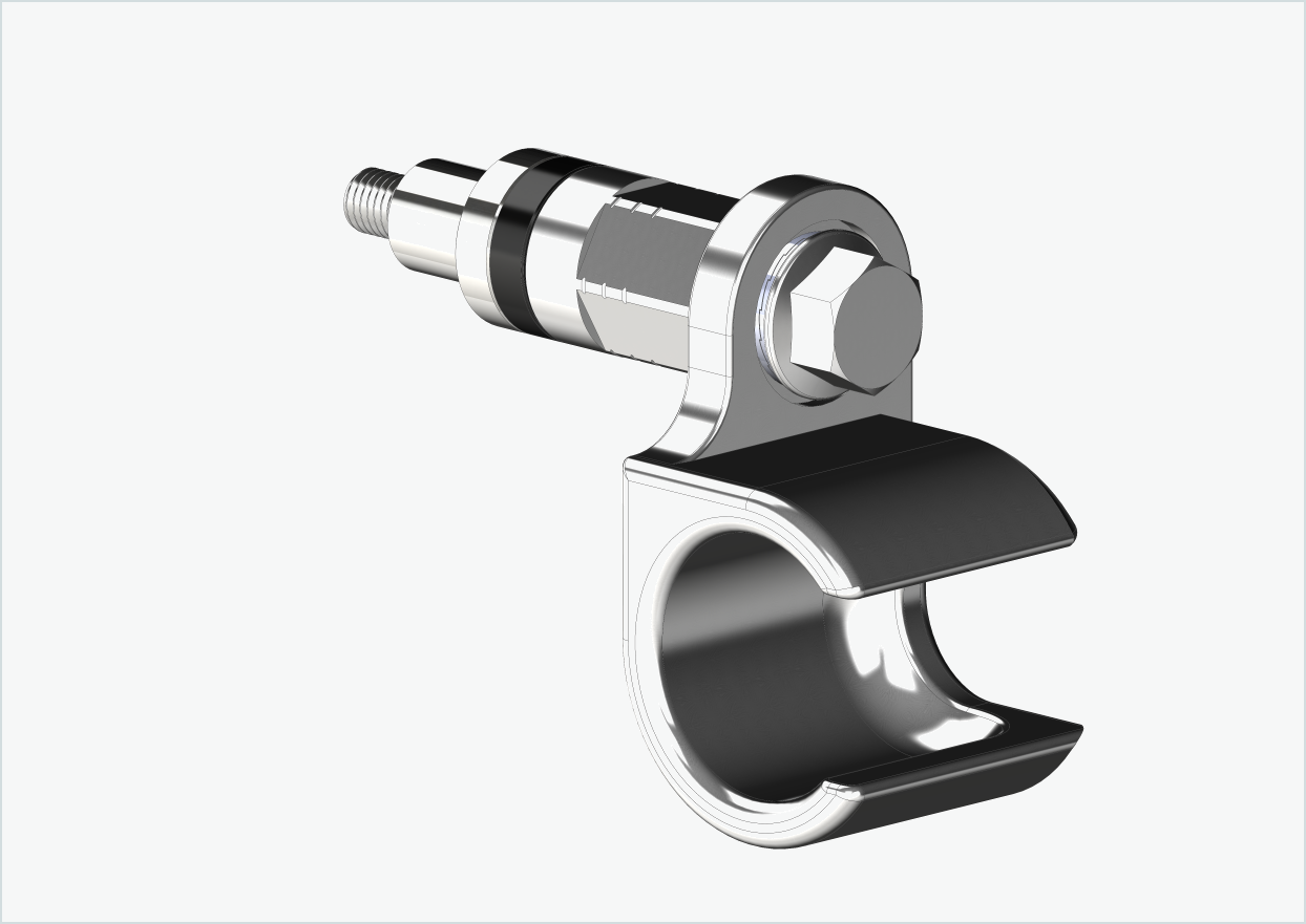 Adattatore universale XL per mozzo Rohloff Speedhub 500-14 / A12 | adatto a Thule, Qeridoo, Burley, Prophete, Hamax, Trixie e molti altri.