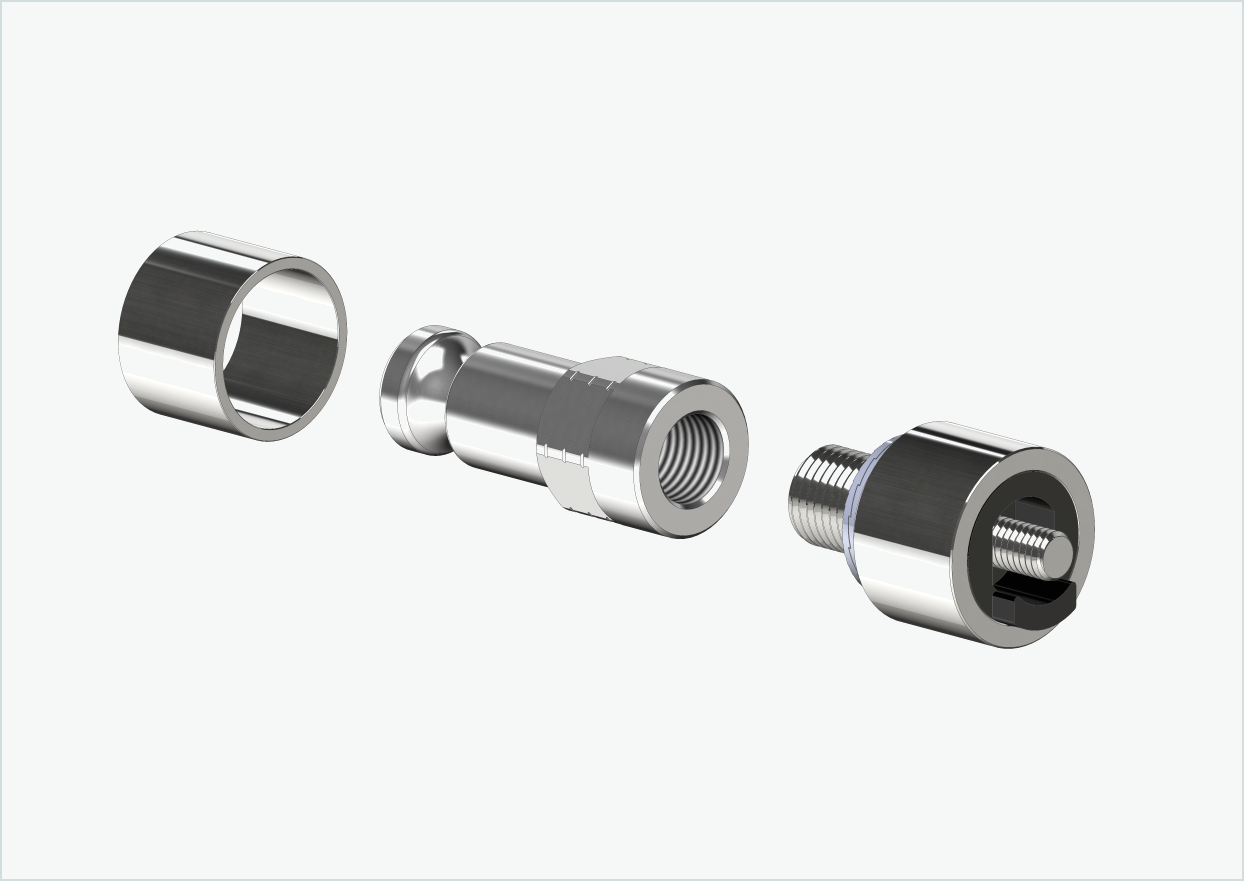 Adattatore per motore HYENA-HRN | adatto per Croozer dal 2018