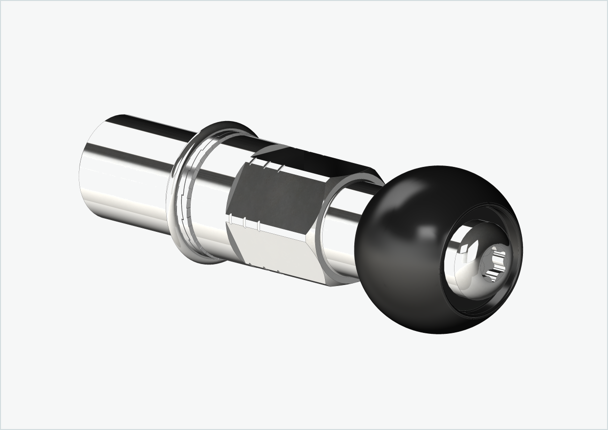 Adattatore filettato corto - M12 x 1,25 | adatto per COWBOY - Classic - Cruiser - Cruiser ST