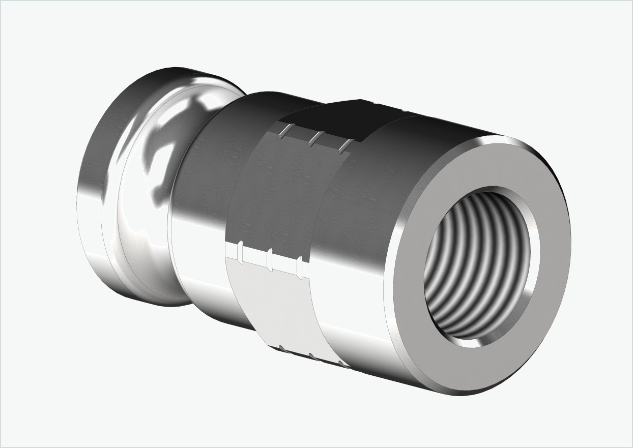 Adattatore per asse pieno - M12 x 1,25 | per Leggero (BECCO)