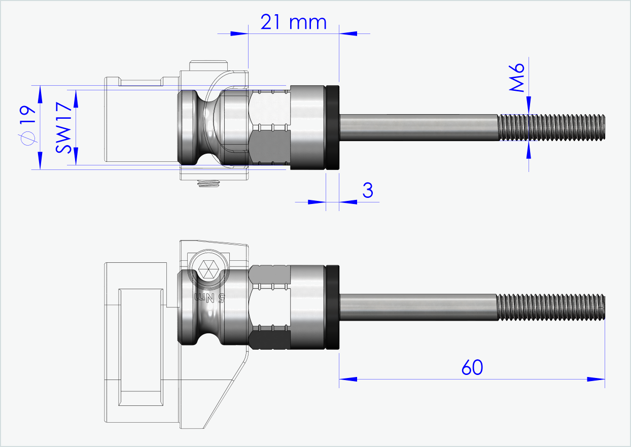 Adattatore per mozzi Enviolo fino al 2023 | adatto a Leggero con sistema BECCO