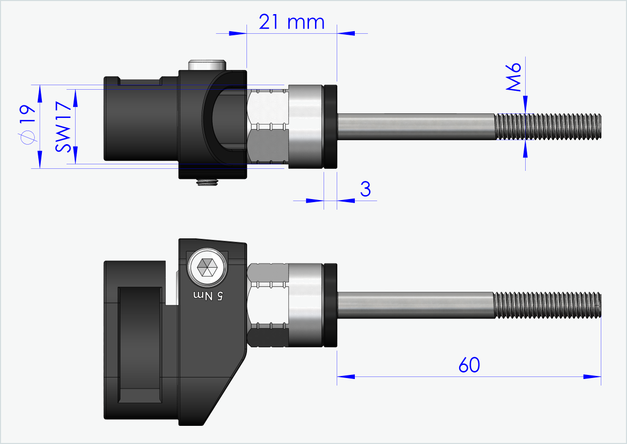 Adattatore per mozzi Enviolo fino al 2023 | adatto a Leggero con sistema BECCO