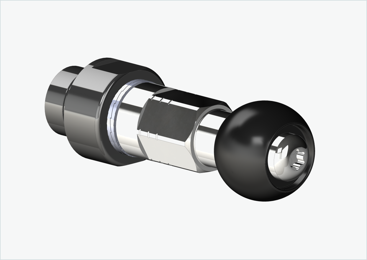 ORBEA Diem - Adattatore filettato - M12 x 1,25 | Pacchetto con set di adattatori Burley COHO XC