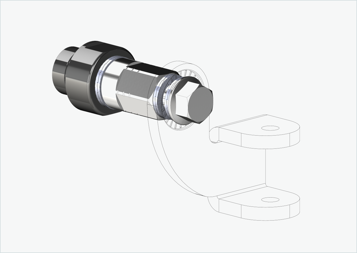 ORBEA Diem - Adattatore filettato - M12 x 1,25 | Pacchetto con adattatore universale