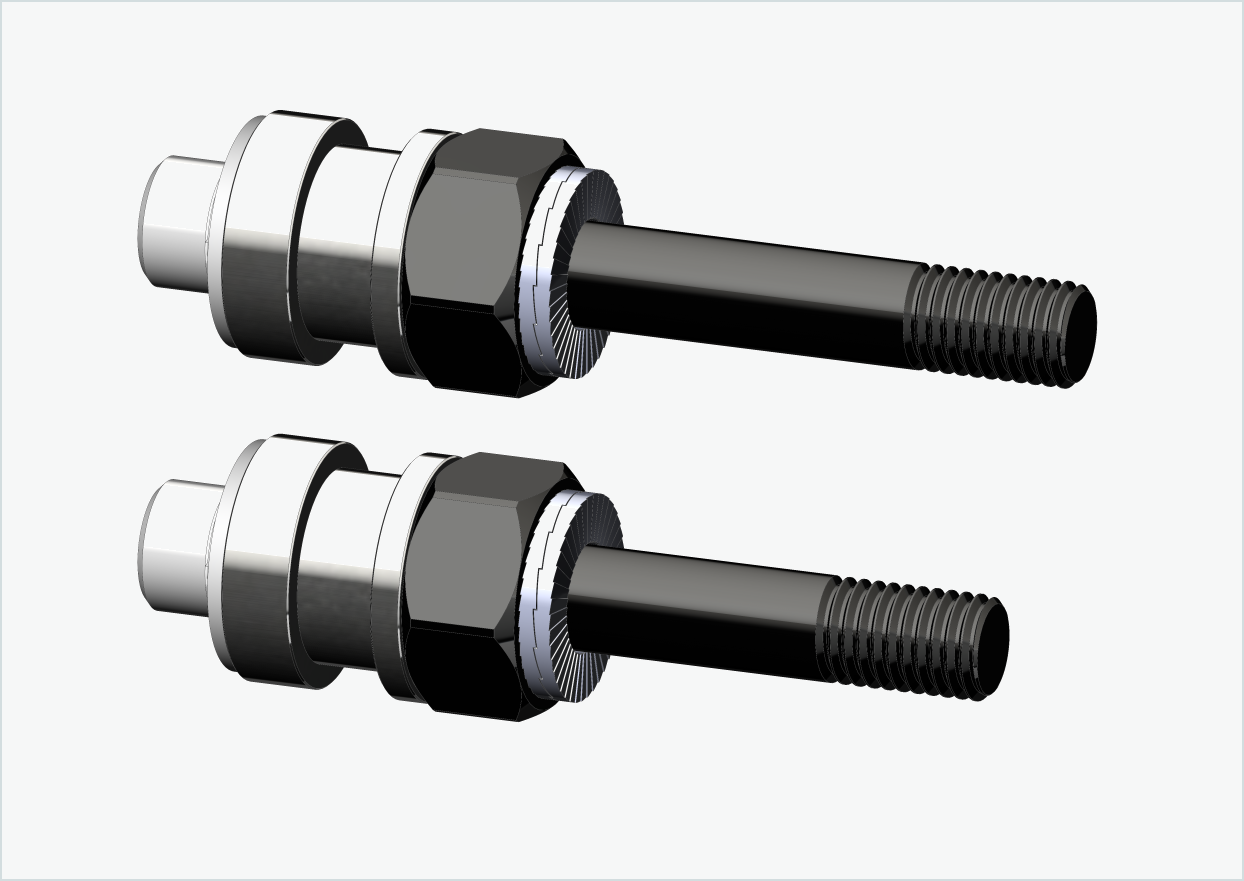 Set di adattatori per filettatura BOB YAK / IBEX (30mm/36mm) | per Rohloff Speedhub 500-14 / A12