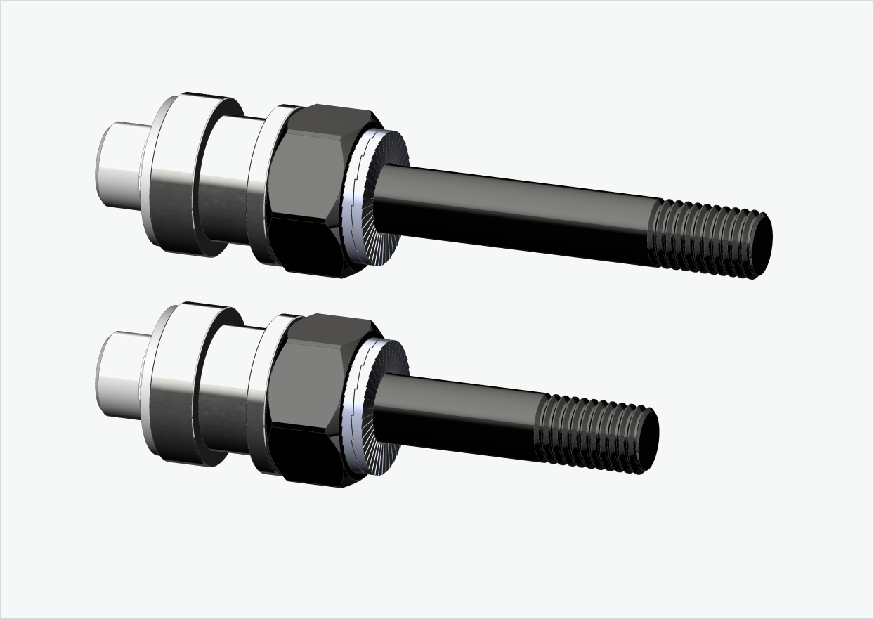 Set di adattatori per filettatura BOB YAK / IBEX (30mm/42mm) | per Rohloff Speedhub 500-14 / A12