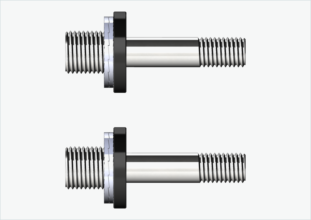 Set di adattatori Burley COHO XC (30mm/30mm) per Rohloff Speedhub 500-14 / A12