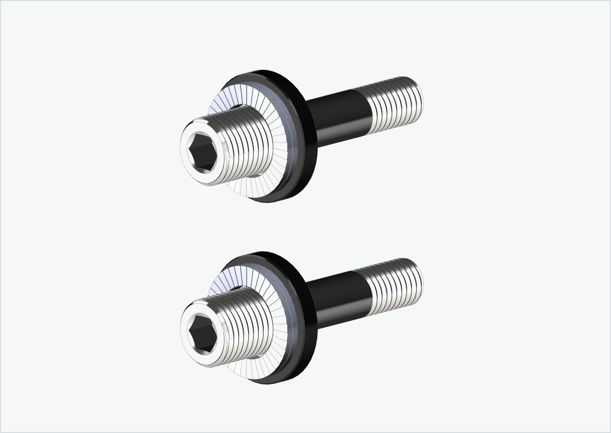 Set di adattatori Burley COHO XC (30mm/30mm) per Rohloff Speedhub 500-14 / A12