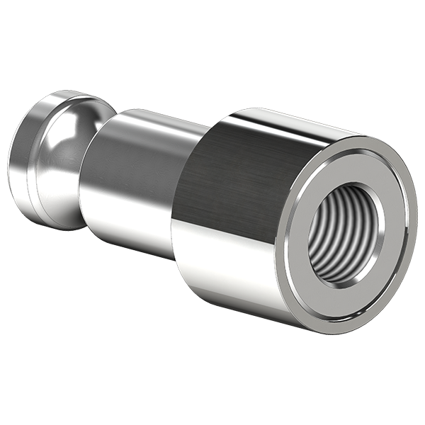 Adattatore per asse massiccio | adatto ai rimorchi per biciclette Croozer dal 2018