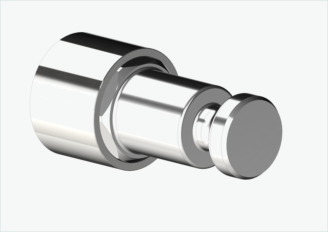 Adattatore per asse massiccio - M10 x 1,00 | per rimorchi Croozer dal 2018