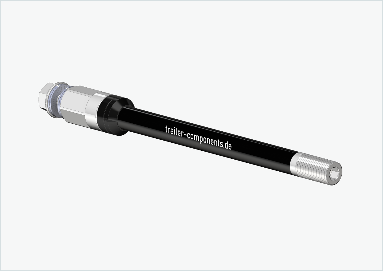 Asse passante Syntace (X-12) con adattatore universale / M12 x 1,50