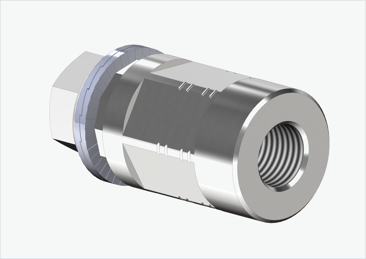 Adattatore per asse massiccio - FG 10,5 - (13/32 x 26)