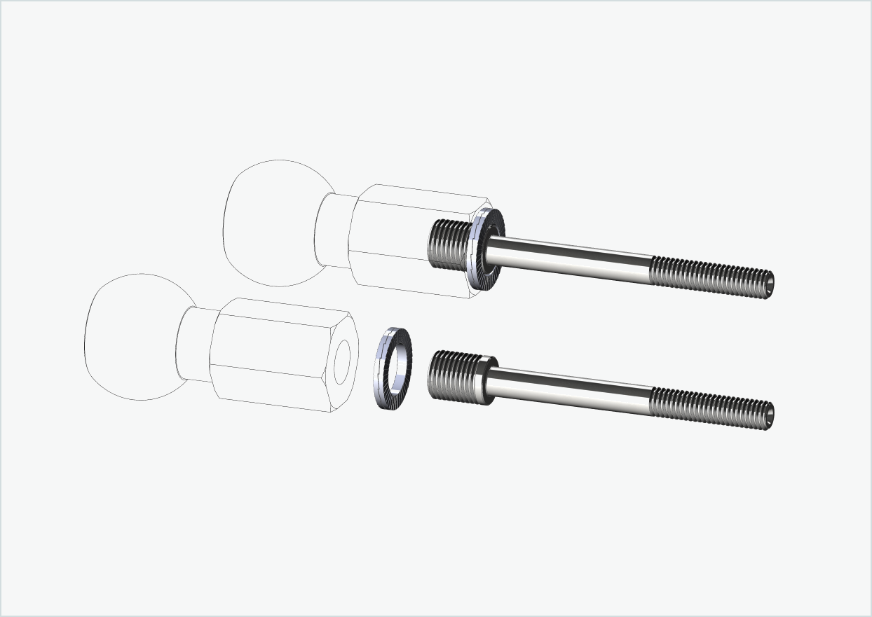 Set di adattatori Burley COHO XC per mozzi Enviolo fino al 2023