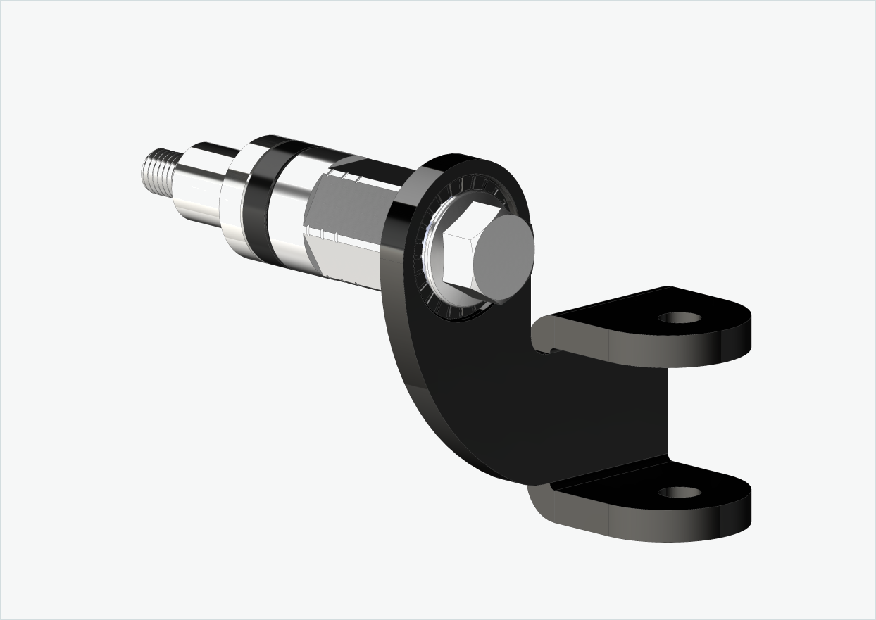 Adattatore universale XL per mozzo Rohloff Speedhub 500-14 / A12 | adatto a Thule, Qeridoo, Burley, Prophete, Hamax, Trixie e molti altri.