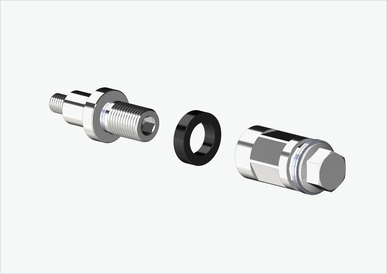 Adattatore XL per mozzo Rohloff Speedhub 500-14 / A12 | adatto per frizioni Weber tipo: E - EL - ES