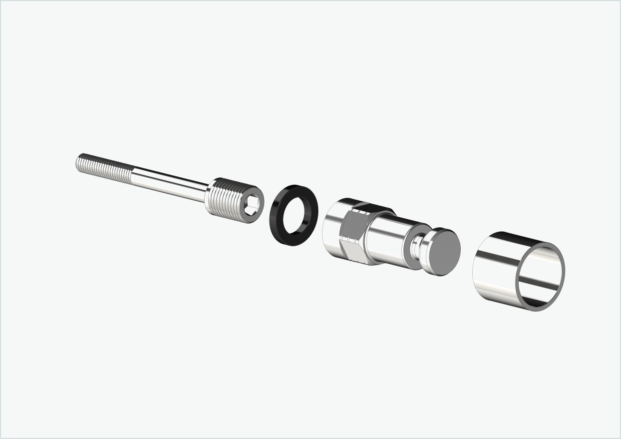 Adattatore per mozzi Enviolo fino al 2023 | adatto per Croozer a partire dal 2018