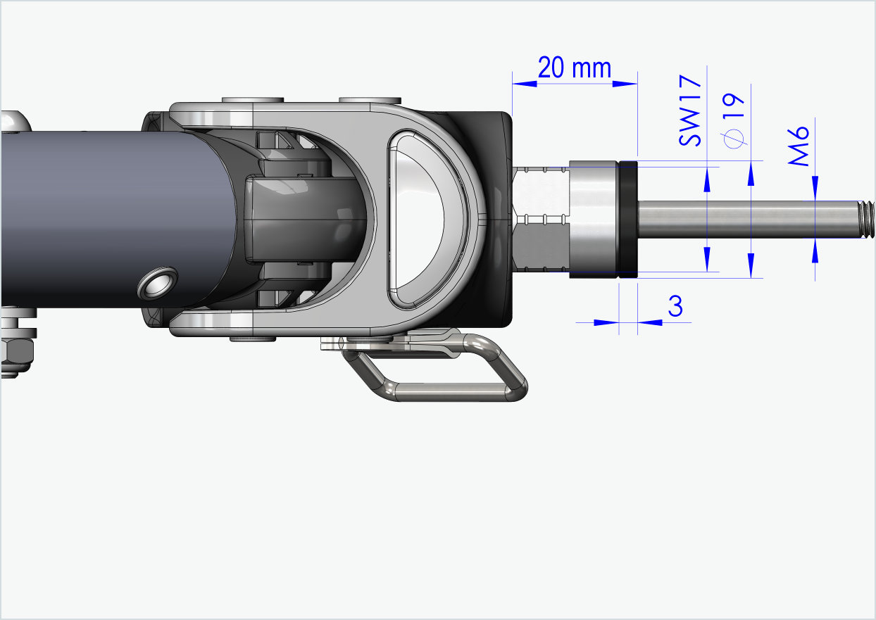 Adattatore per mozzi Enviolo fino al 2023 | adatto per Croozer a partire dal 2018