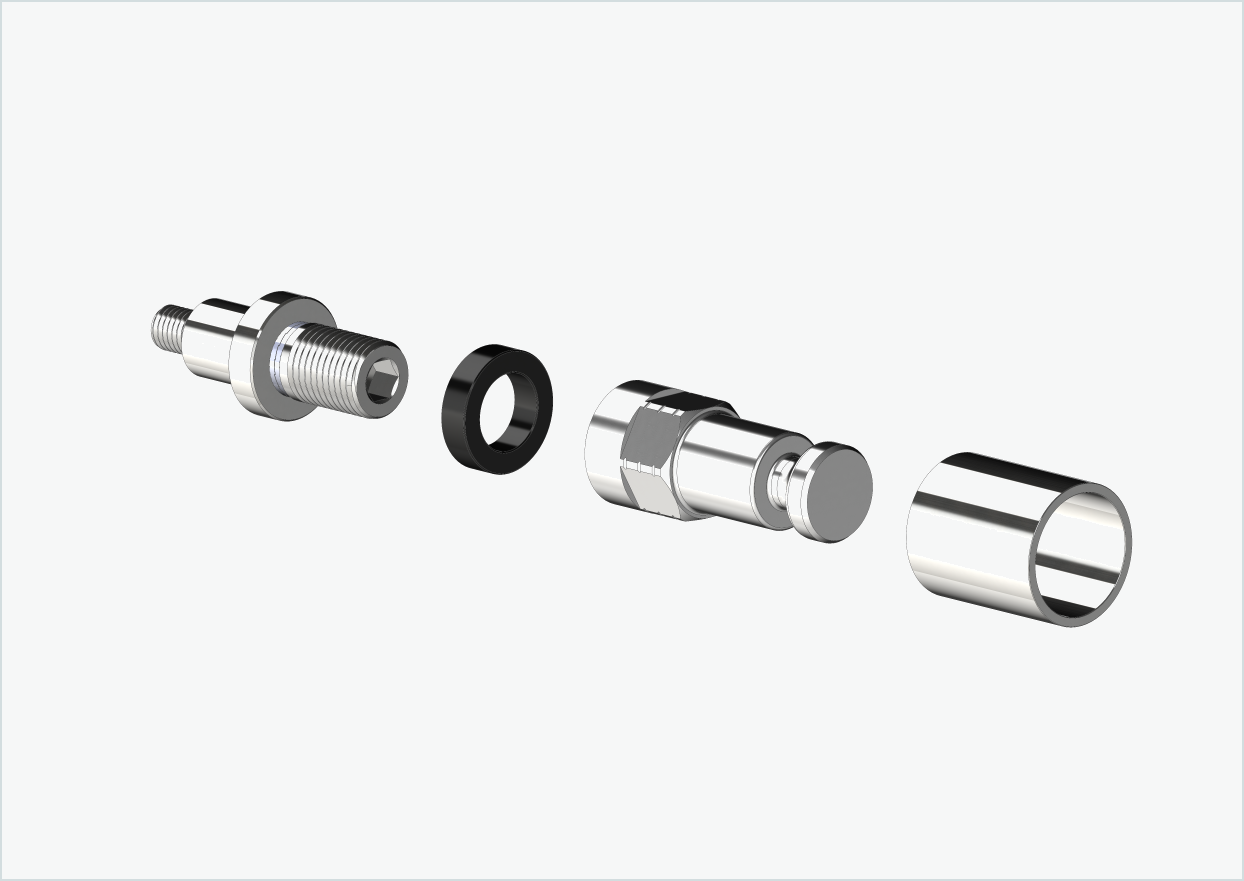 Adattatore XL per mozzo Rohloff Speedhub 500-14 / A12 | adatto per Croozer dal 2018