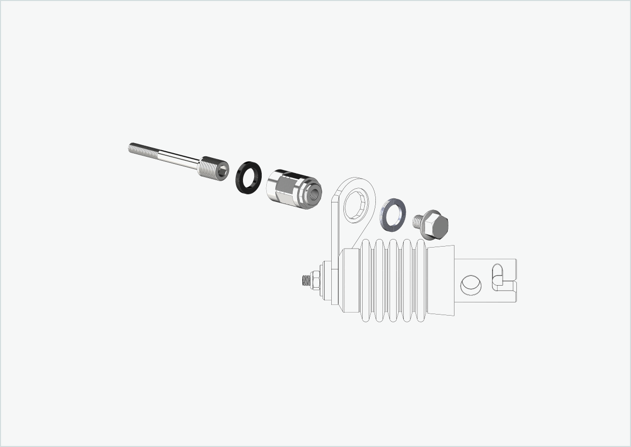 Adattatore poligonale per mozzi Enviolo fino al 2023 | adatto per frizioni Weber tipo: E - EL - ES