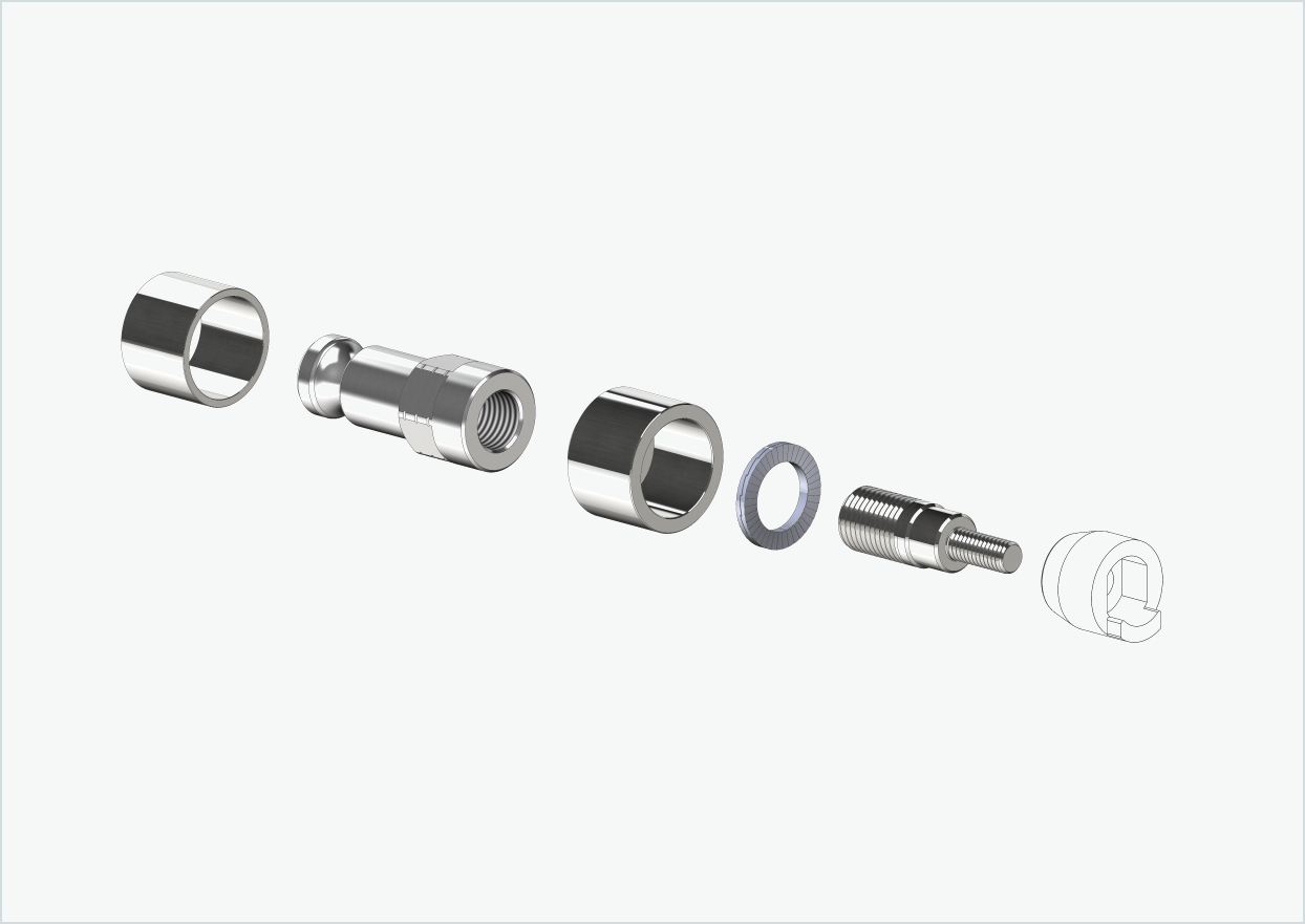 Adattatore per motore HYENA-HRN | adatto per Croozer dal 2018