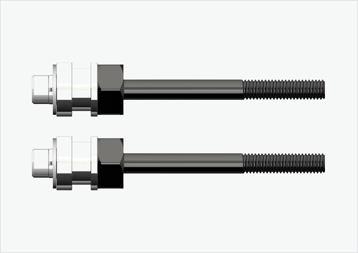 Set di adattatori per filettatura BOB YAK / IBEX | per mozzi Enviolo fino al 2023