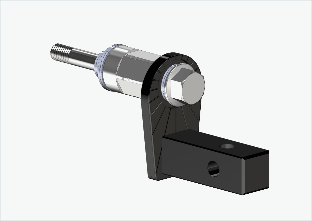 Adattatore universale per HASE PINO con Rohloff Speedhub A12 | adatto a Thule, Qeridoo, Burley, Prophete, Hamax, Trixie e molti altri.