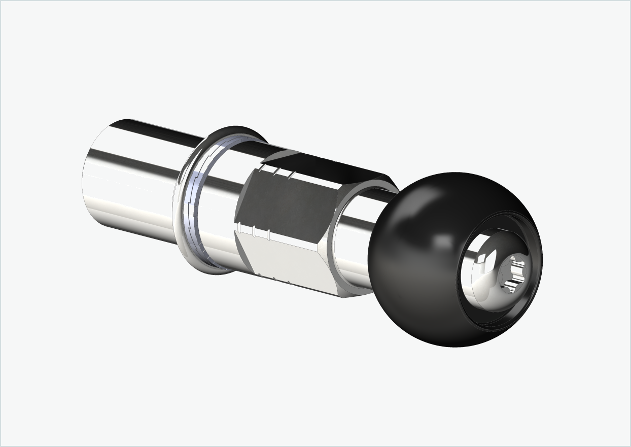 Cowboy 4 - Adattatore per filettatura corta - M12 x 1,25 | Pacchetto con set di adattatori Burley COHO XC