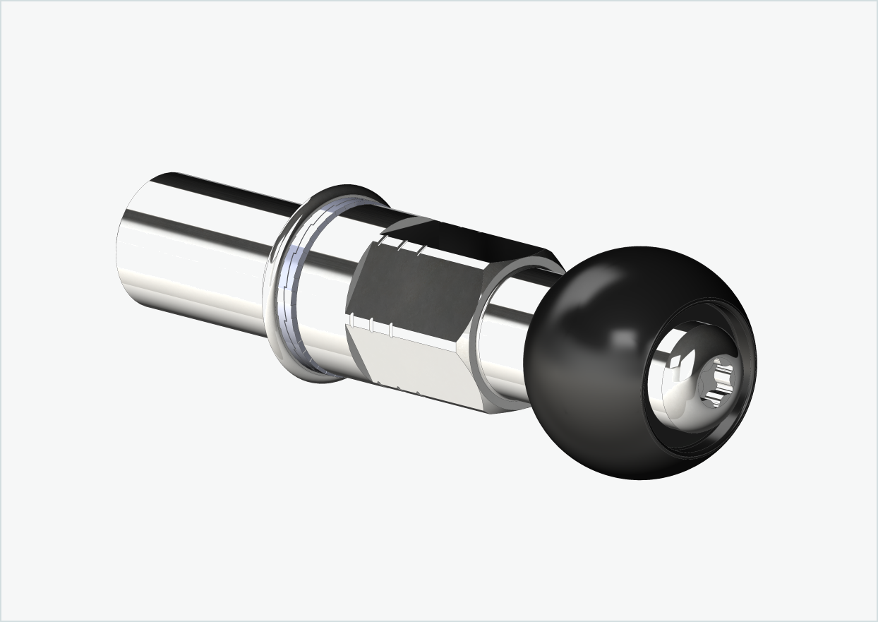 Cowboy 4 - Adattatore per filettatura lunga - M12 x 1,25 | Pacchetto con set di adattatori Burley COHO XC