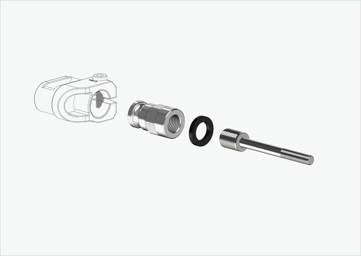 Adattatore per mozzi Enviolo fino al 2023 | adatto a Leggero con sistema BECCO