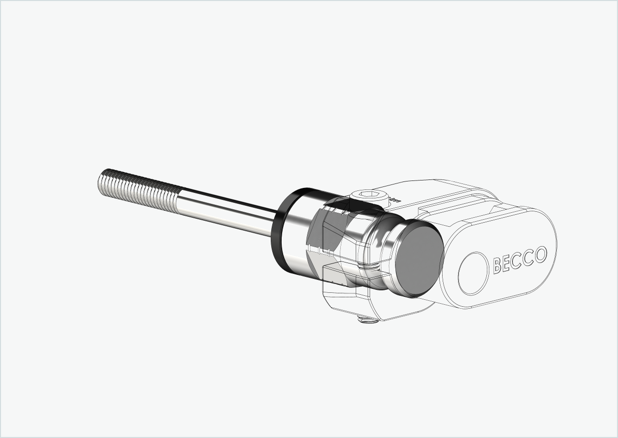 Adattatore per mozzi Enviolo fino al 2023 | adatto a Leggero con sistema BECCO