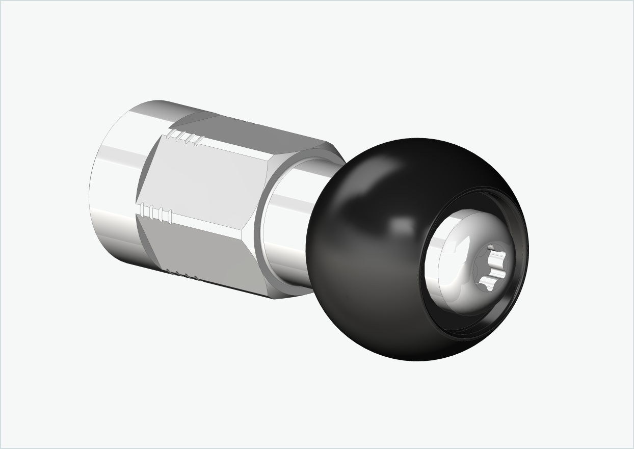 Set di adattatori per asse pieno - M12 x 1,00 | adatto per Burley COHO XC