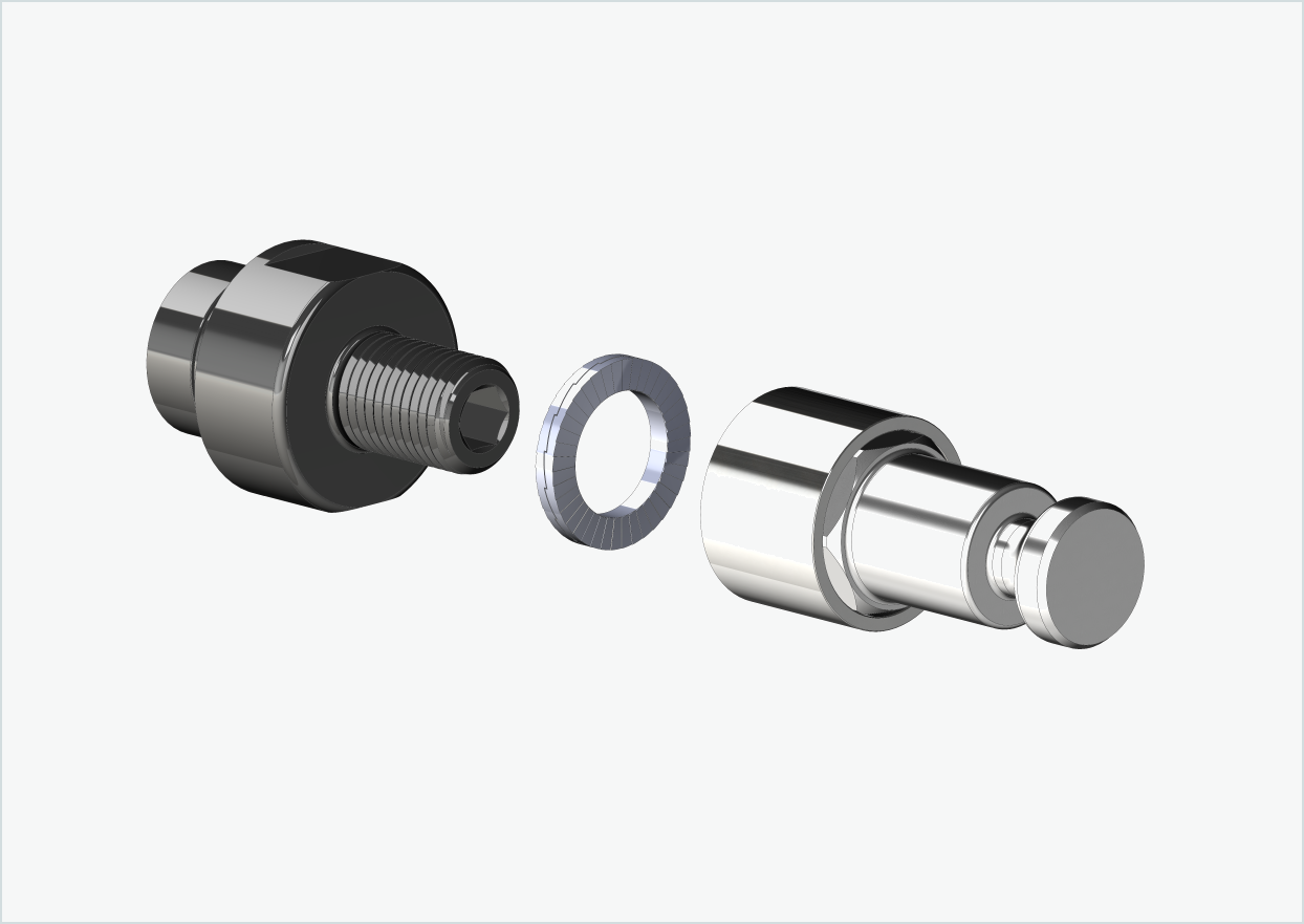 ORBEA Diem - Adattatore filettato - M12 x 1,25 | Pacchetto con adattatore Croozer