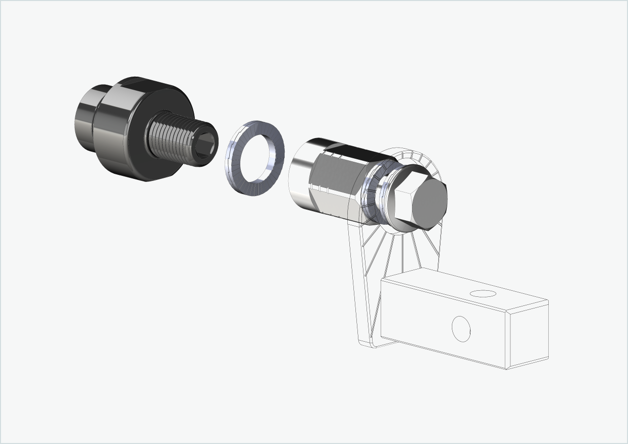 ORBEA Diem - Adattatore filettato - M12 x 1,25 | Pacchetto con adattatore universale
