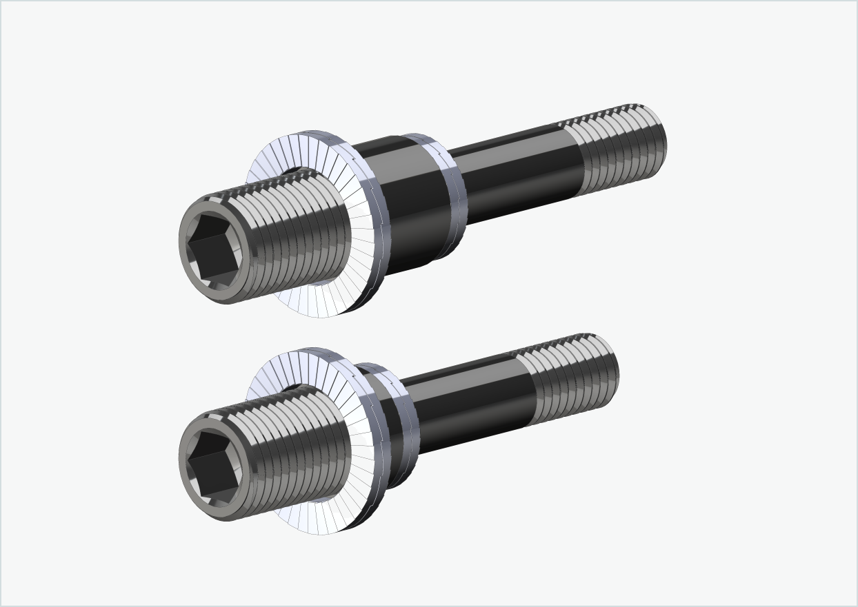 Burley COHO XC set di adattatori per HASE PINO con Rohloff Speedhub 500-14 / A12