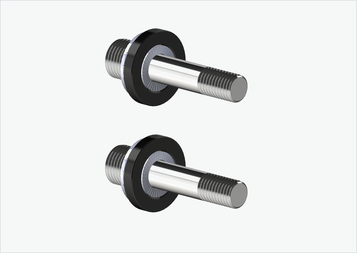 Set di adattatori Burley COHO XC (30mm/30mm) per Rohloff Speedhub 500-14 / A12