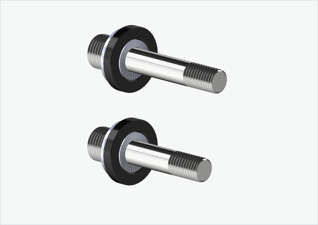 Set di adattatori Burley COHO XC (30mm/36mm) per Rohloff Speedhub 500-14 / A12