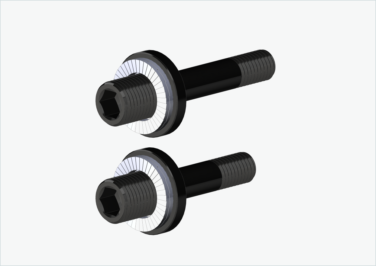 Set di adattatori Burley COHO XC (30mm/36mm) per Rohloff Speedhub 500-14 / A12