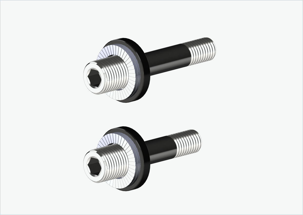 Set di adattatori Burley COHO XC (30mm/36mm) per Rohloff Speedhub 500-14 / A12