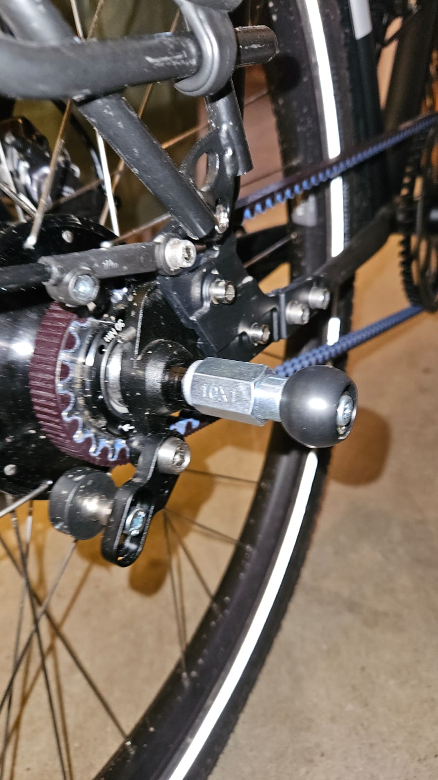 Set di adattatori Burley COHO XC (30mm/42mm) | per Rohloff Speedhub 500-14 / A12